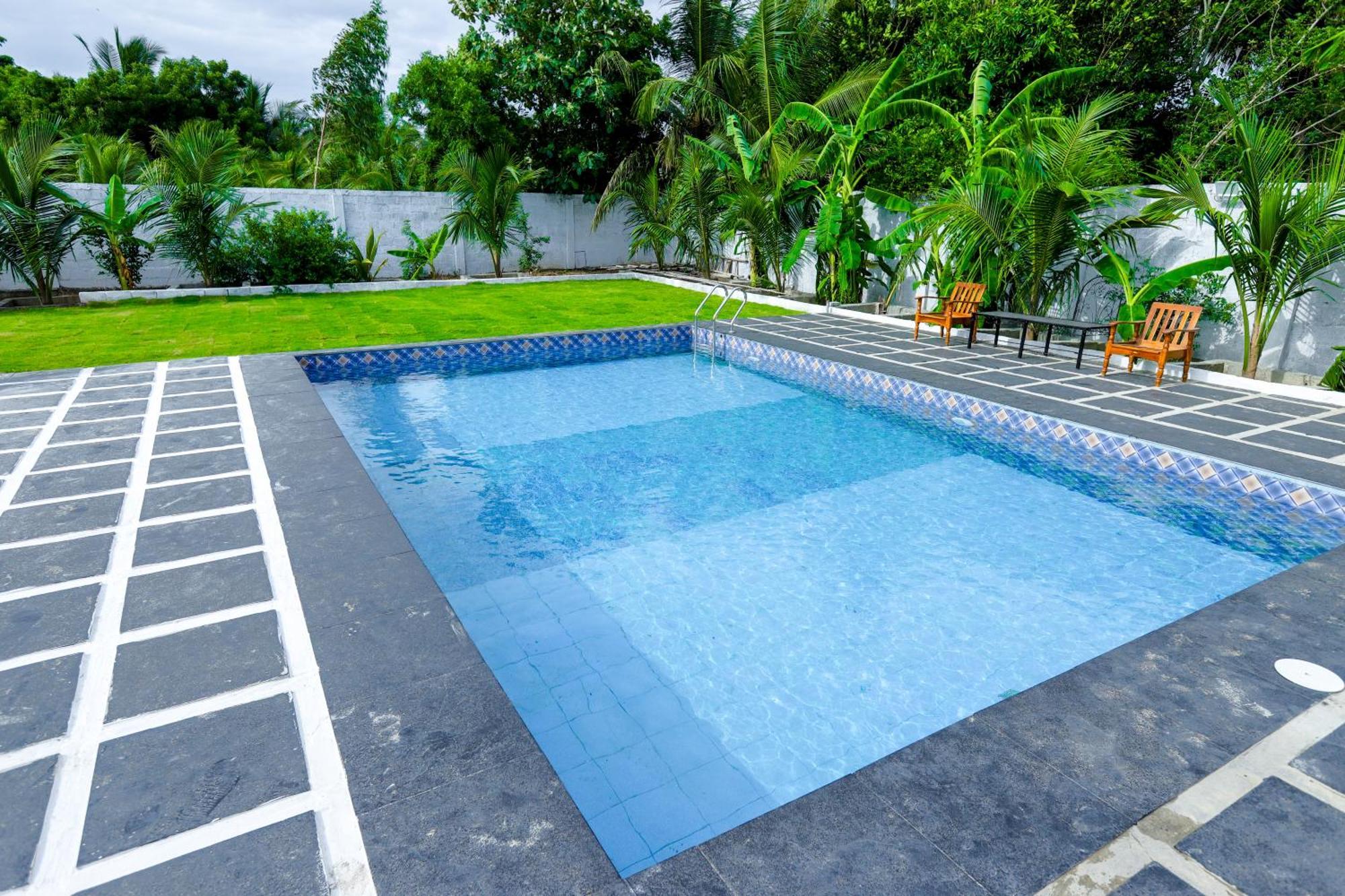 La Piscine Farm House Auroville Extérieur photo